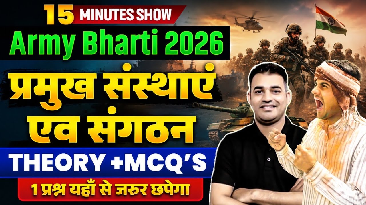 Army Bharti 2026 | Important GK Topic | प्रमुख संस्थाएं एवं संगठन | Army GK Important Question 2026