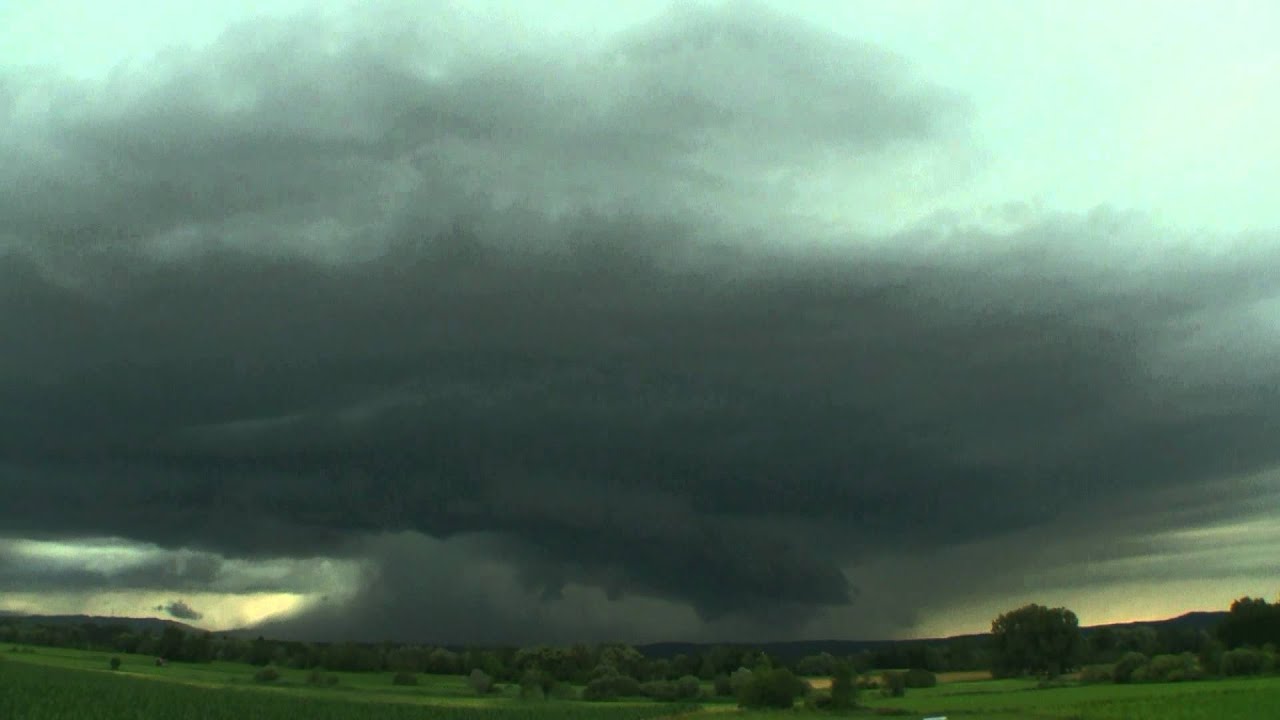6. Juli 2012 - HP-Superzelle am Ammersee/ HP-supercell near Ammersee/Bavaria