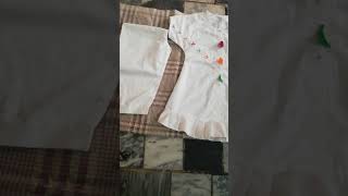 @so beautiful and stylish shirt and trouser design for your baby girl @like and subscribe please