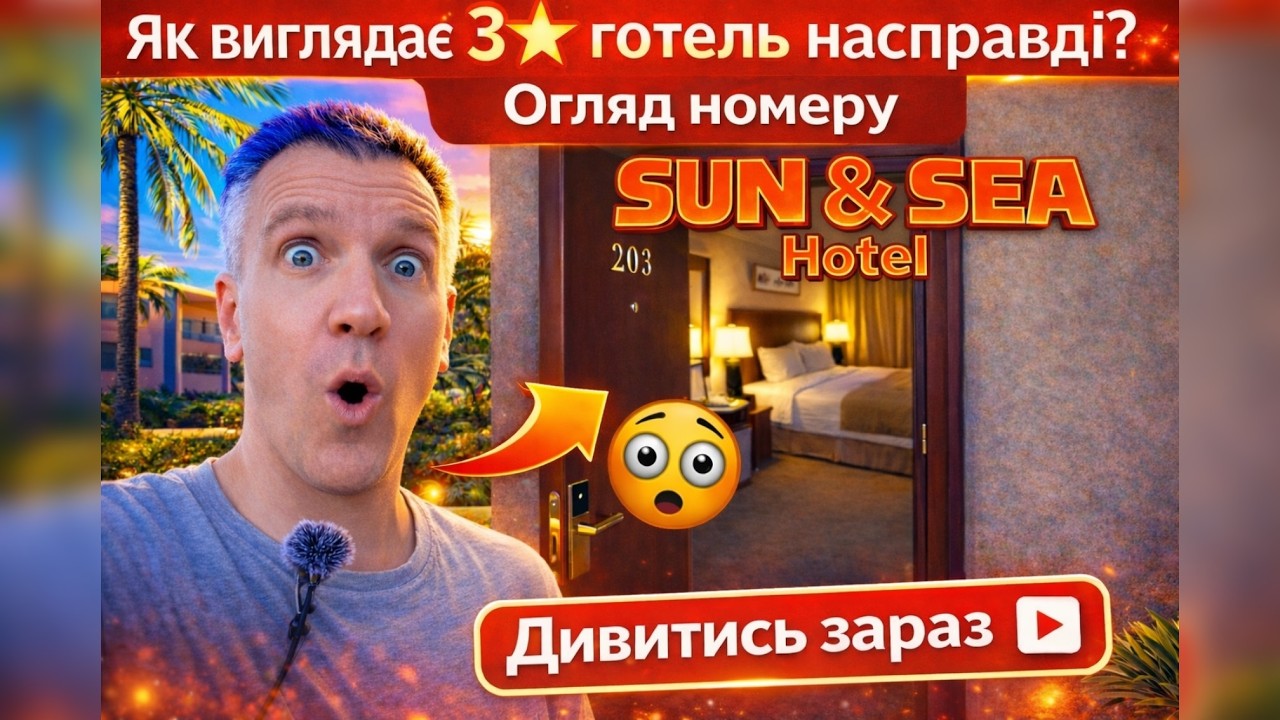 Як виглядає 3⭐ готель в Єгипті насправді? Огляд номера Sun & Sea Hotel Hurgada! Лютий 2026