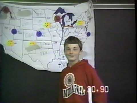 Milford Middle School October 1990 - Milford Indiana - School Projects