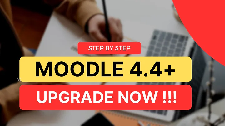 Upgrade to Moodle 4.4+ (Step by Step)