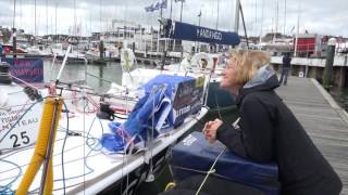 Ambiance avec Aymeric à Cowes