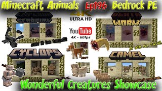 Wonderful Creatures Addon Animal Showcase Desert Animals Minecraft Animals Ep196