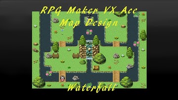 RPG Maker VX Ace map design - Waterfall