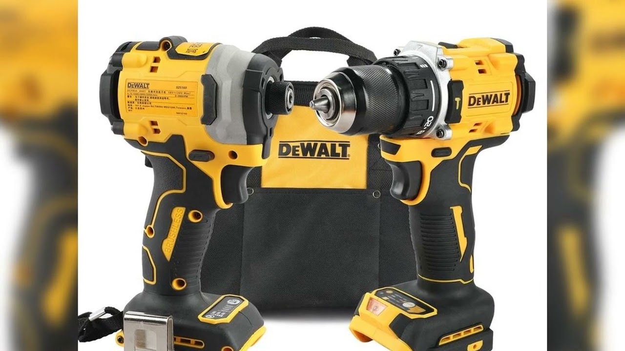 A must-have product! DEWALT Power Tool Bundle - DCD805, DCF805, DCF922, DCG405fn & 405nt and tool