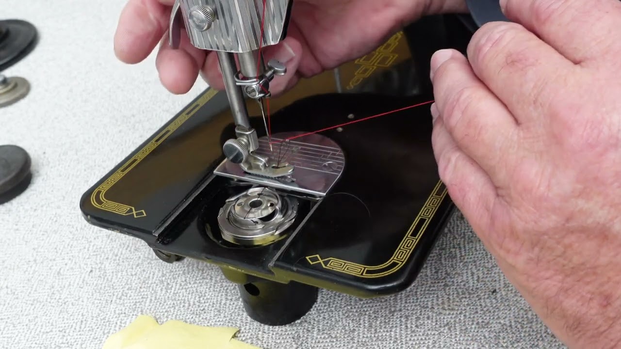 SINGER 201-2 sewing machine restoration Day #3