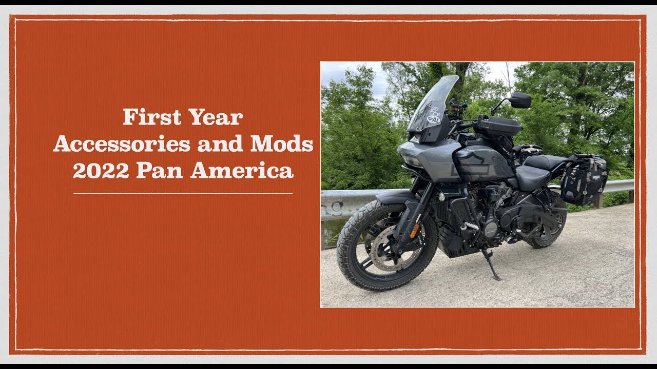 First year accessories and mods 2022 Pan America