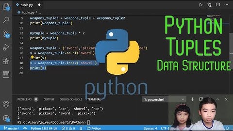 How to Code PYTHON: Working with *Tuple in Data Structures*
