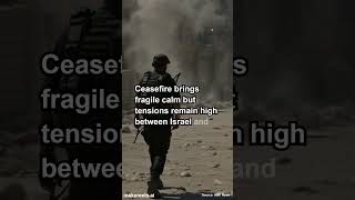 Fragile Calm: Israel–Gaza Ceasefire Starts Amid Hostage Recovery Efforts #breakingnews #israel #gaza