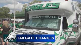 Eagles tailgating: New parking rules coming for oversized vehicles outside Linc