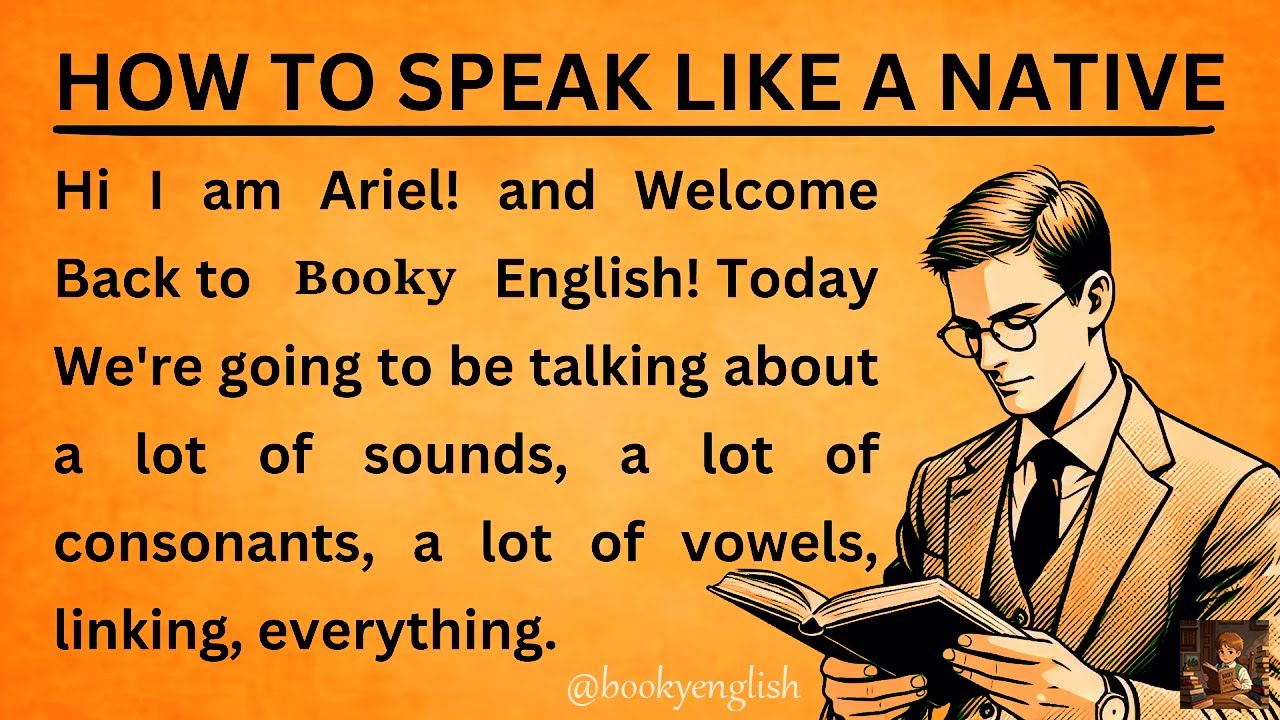 BOOKY ENGLISH | How to Speak Like a Native | How to Talk in English ...