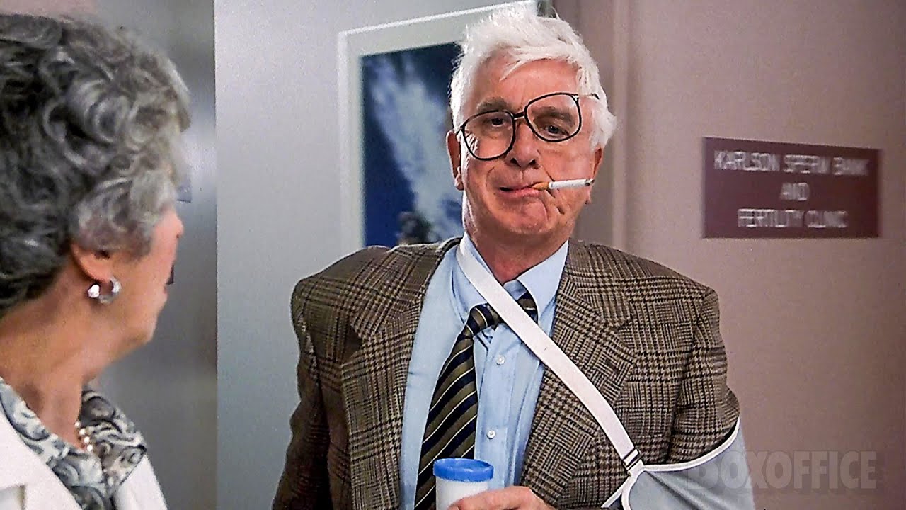 Leslie Nielsen é o rei da comédia – As melhores cenas de Corra que a Polícia Vem Aí ⚡ 4K