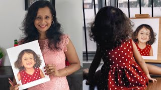 Drawing My Daughter's Portrait with Polychromos Colored Pencils | A Glimpse into the Process