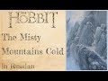 The Misty Mountains Cold - cover in Russian | Песня гномов - кавер на русском