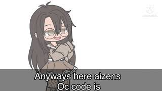 •I GOT AIZENS OC CODE•