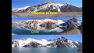 Embalyse el Yeso Cajon Del Maipo drive tour, Chile