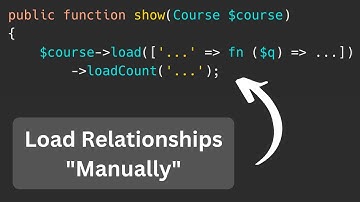 Eloquent Relation Example: Load, LoadCount and withWhereHas