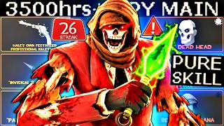 3500  Hour Spy is SCARY GOOD🔸TF2 Gameplay