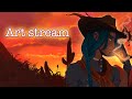 Draw with me: doing art lol