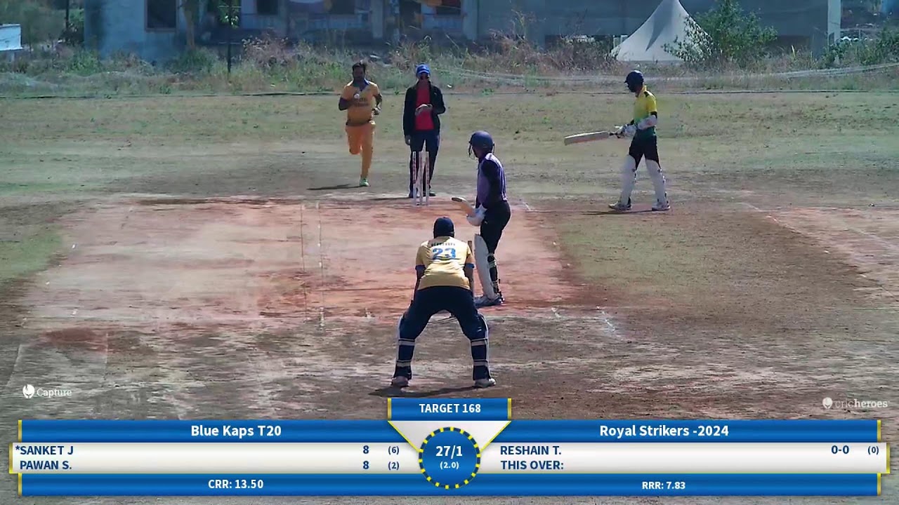 Blue Kaps T20 vs Royal Strikers -2024 live cricket match | 18-Jan-26 11:15 AM 20 live - Avengers Su