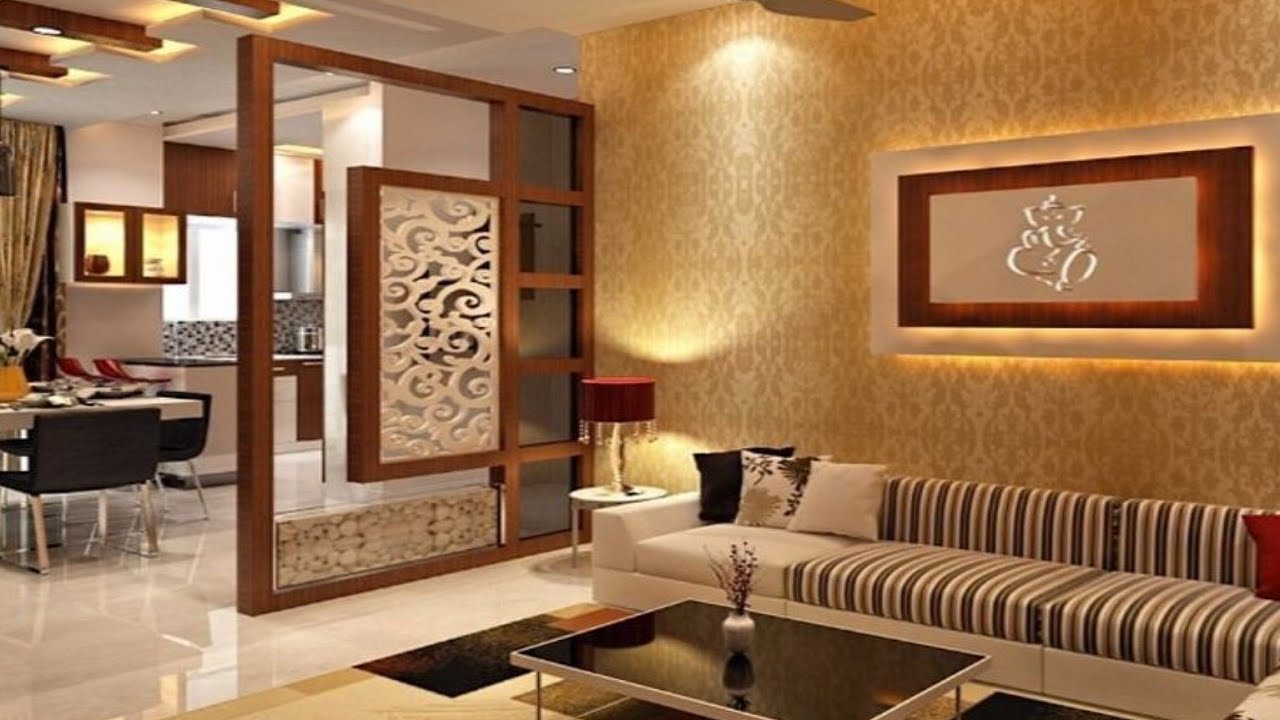 Living Room Partition Wall Design Ideas