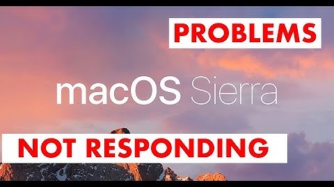 Fixing MacOS Sierra Finder Not Responding Problems after upgrade
