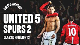 One Of Our Great Comebacks  Man Utd 52 Spurs  Classic Highlights 
