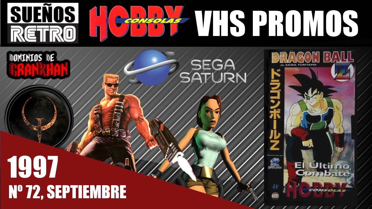 [ VHS PROMO: SEGA SATURN ] Año 1997 | Tomb Raider / Sega Touring Car / Last Bronx / Duke Nukem
