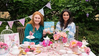 Sarah Ferguson reading Dogs Don't Eat Soup by Jolene Olive