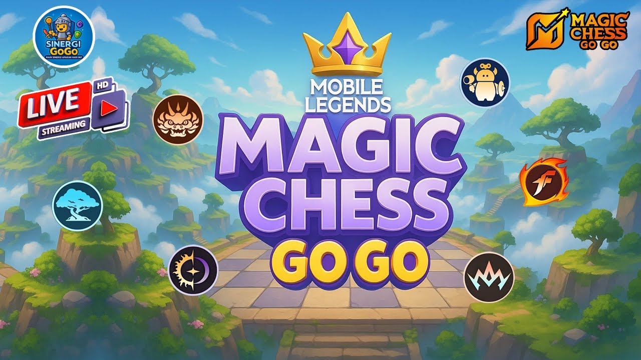 KALAU MENANG SKILL, KALAU KALAH LAG 😌 | Magic Chess Go Go S4