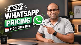 Information Using WhatsApp API Your Costs May Change From 1st October 🚨 Guide
