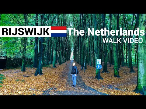 Relaxing Walk in Rijswijk Park and Town - The Netherlands