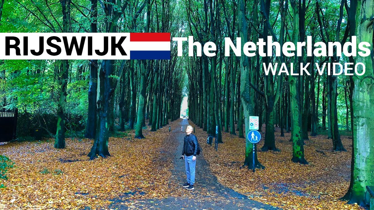 Relaxing Walk in Rijswijk Park and Town - The Netherlands