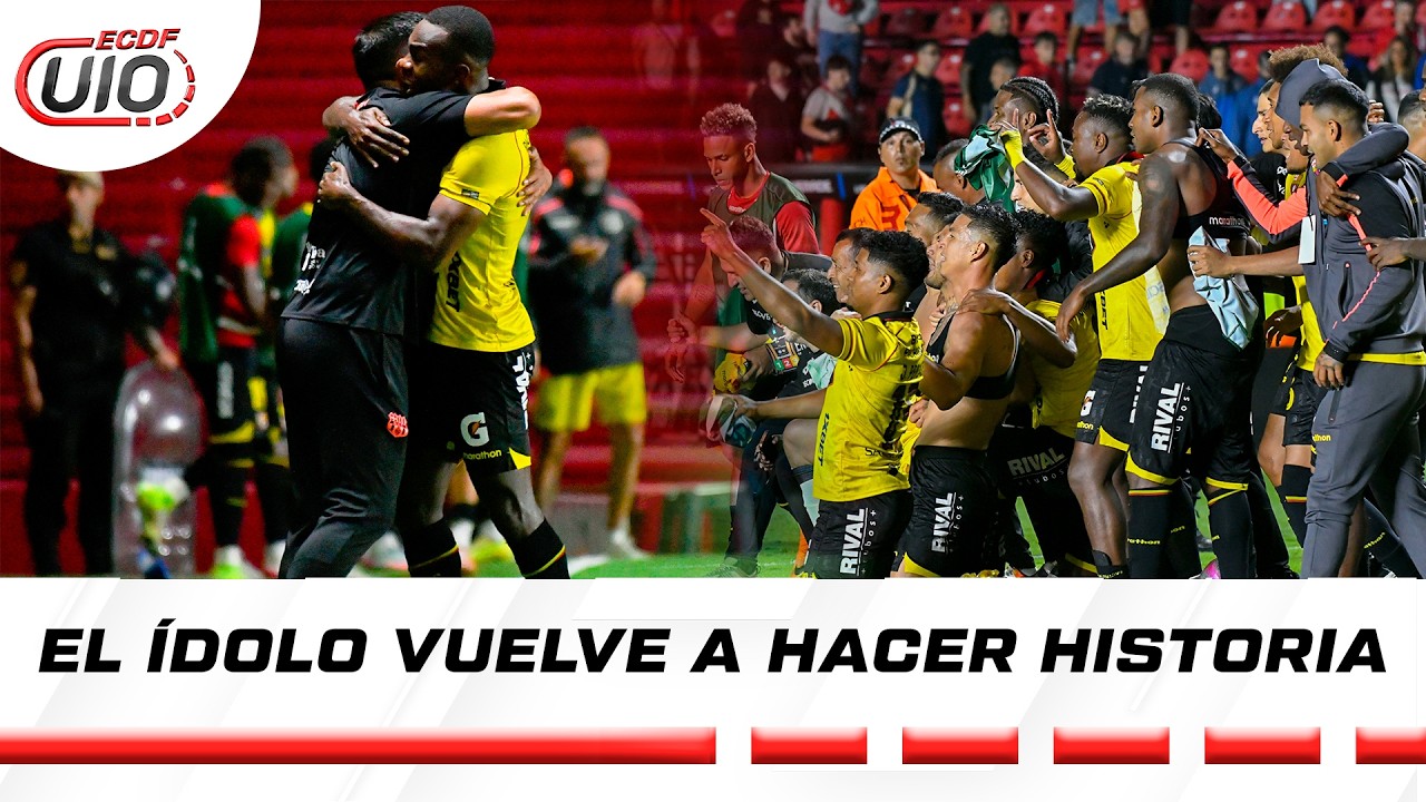 ¡HAZAÑA AMARILLA! EL ÍDOLO VUELVE HACER HISTORIA EN COPA LIBERTADORES l ECDF UIO