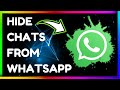 How to Hide Chats on WhatsApp || How To Hide Chats In WhatsApp