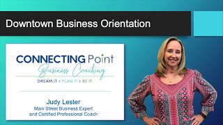 Workshop-In-Box, Downtown Business Orientation