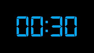 30 Seconds Countdown Tosca Black Screen No Copyright