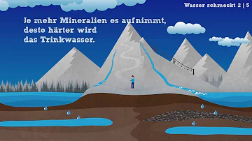 Warum schmeckt Leitungswasser süss?