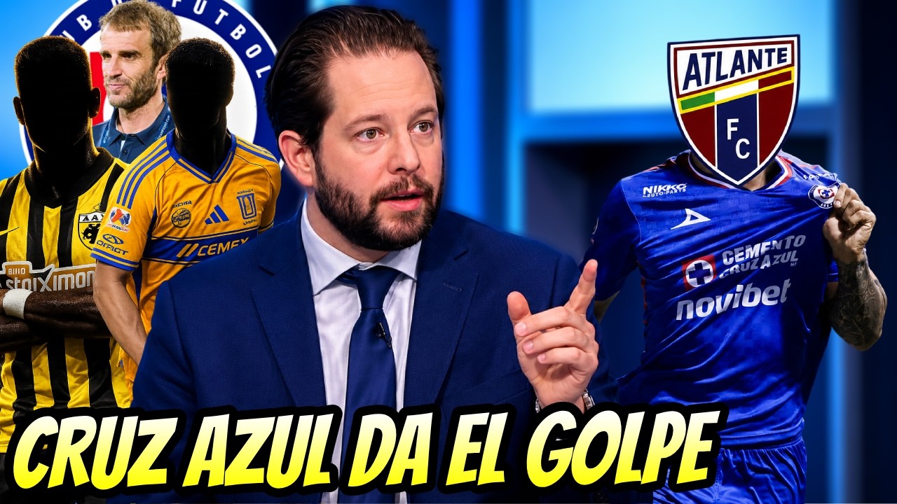 Cruz Azul sorprende con un bombazo de 9 MDD y una joya se va