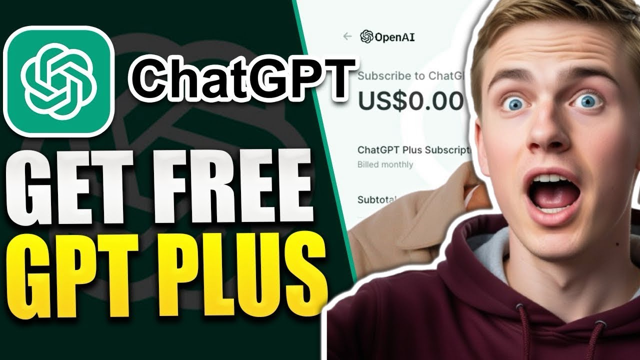 How to Get ChatGPT Plus for Free in 2025 - 100% Working Method! - YouTube