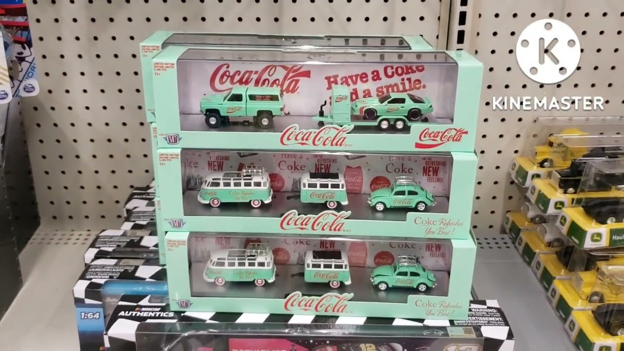 M2 Machines Diecast: Coca Cola Chase Hauler: Ford F100 & '49 Mercury