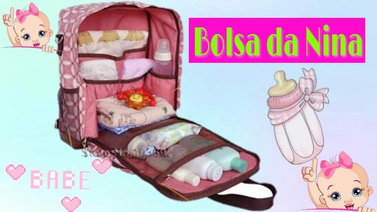 O que tem na bolsa da minha bb reborn(Nina)
