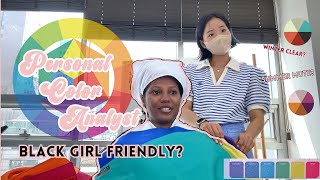 BLACK GIRL gets a personal color analysis in SEOUL | BIPOC friendly?