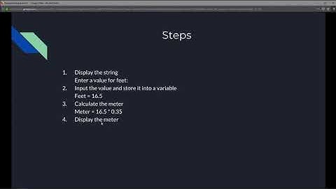 Intro to Java Chapter 02 Exercise 03 - Convert feet into meters