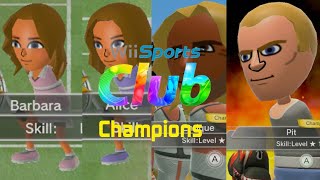 Beating the Wii Sports Club champions