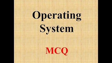 OPERATING SYSTEM _MCQ