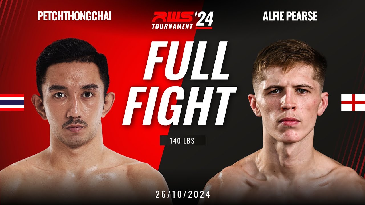 Full Fight l Petchthongchai Sor. Sommai vs Alfie Pearse Sor. Dechapan I RWS