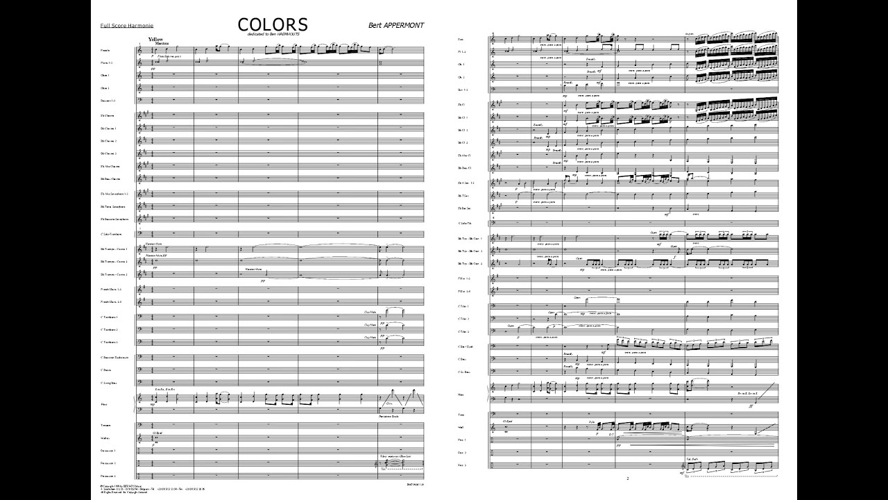 Colors - Bert Appermont - YouTube