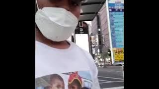 Video animasi di negara korea kota busan.